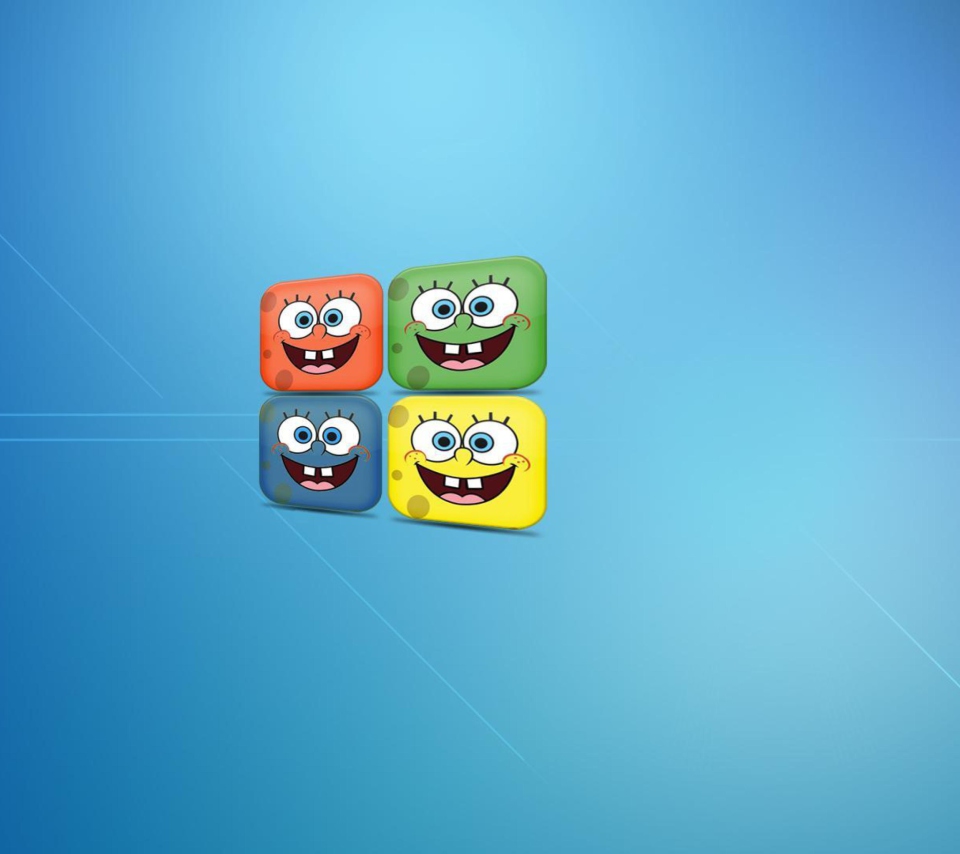 Das Sponge Bob Wallpaper 960x854