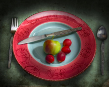 Обои Still life - Vegetarian Breakfast 220x176