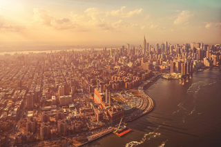 Manhattan, New York City sfondi gratuiti per cellulari Android, iPhone, iPad e desktop