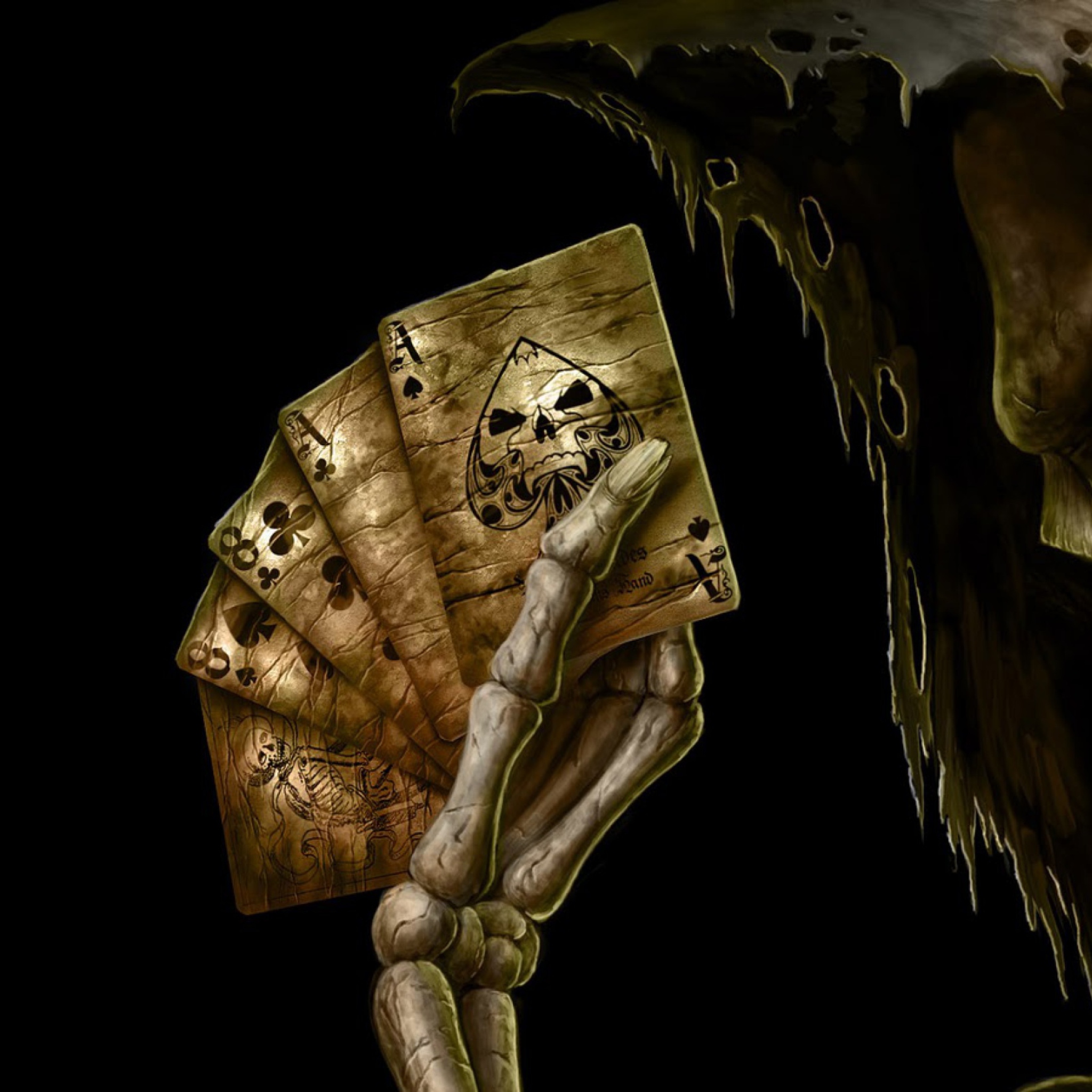 Screenshot №1 pro téma Poker Skeleton 2048x2048