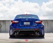 Sfondi Lexus RC F Vossen Wheels 176x144