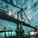 Обои Manhattan Bridge HD 128x128