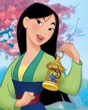 Обои Princess Mulan 128x160