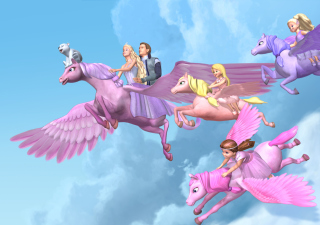 Barbie And The Magic Of Pegasus - Obrázkek zdarma pro Android 480x800