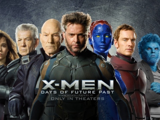 Das X-Men Days Of Future Past 2014 Wallpaper 320x240