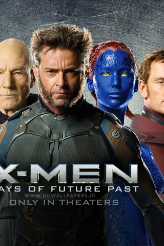 Das X-Men Days Of Future Past 2014 Wallpaper 320x480