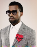 Обои Kanye West Broken Heart 128x160
