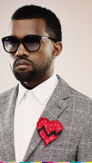Sfondi Kanye West Broken Heart 360x640