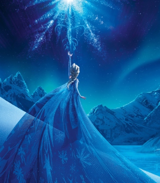 Frozen Elsa Snow Queen Palace - Obrázkek zdarma pro iPhone 4S