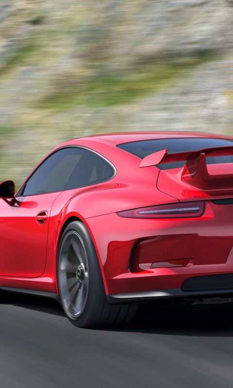 Screenshot №1 pro téma Porsche 911 GT3 480x800