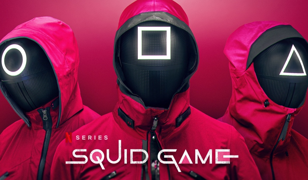 Fondo de pantalla Squid Game Netflix 1024x600