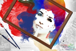 Free Shh Painting Picture for Android, iPhone and iPad