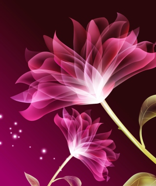 Drawing Flowers Lotus - Obrázkek zdarma pro Nokia C6