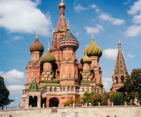 St. Basil's Cathedral On Red Square, Moscow screenshot #1 480x400