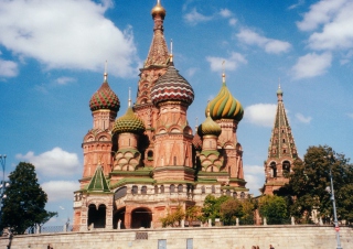 St. Basil's Cathedral On Red Square, Moscow Picture for Android, iPhone and iPad