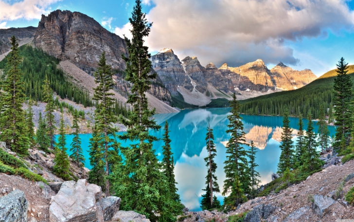 Screenshot №1 pro téma Moraine Lake