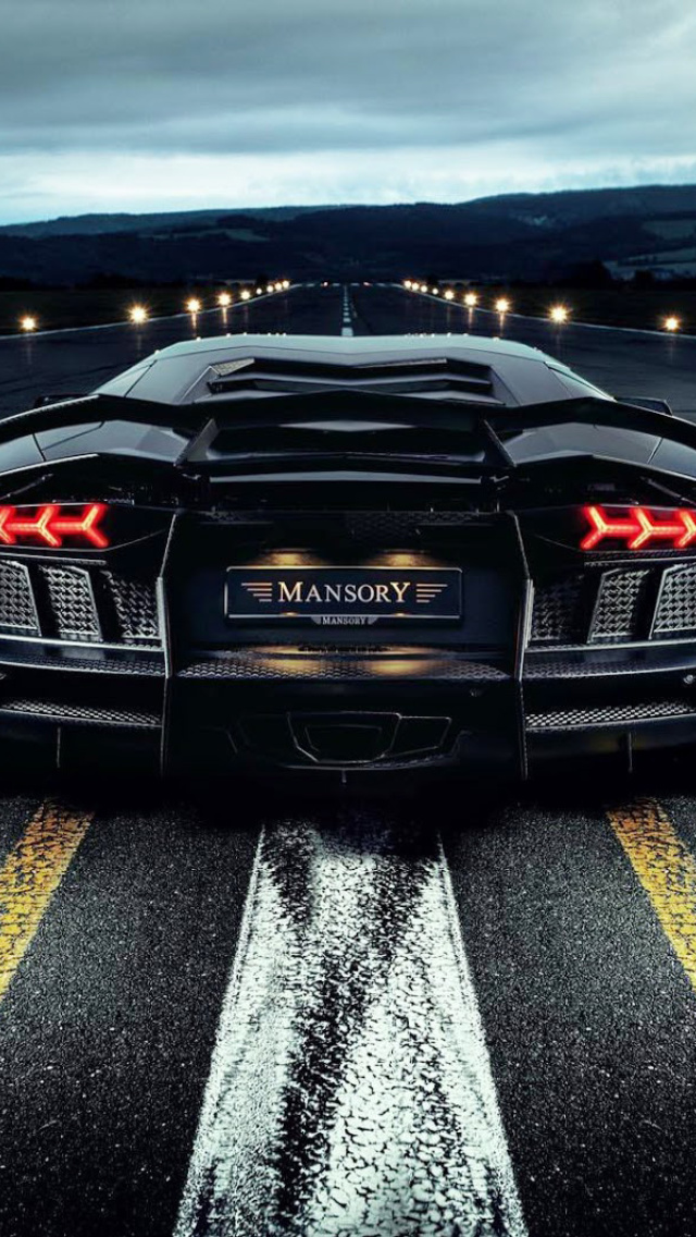 Lamborghini Aventador Mansory screenshot #1 640x1136