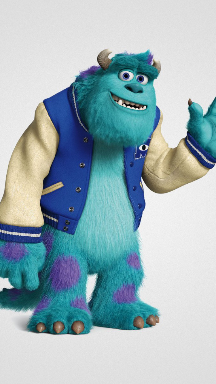 Screenshot №1 pro téma Monsters University, James P Sullivan 750x1334