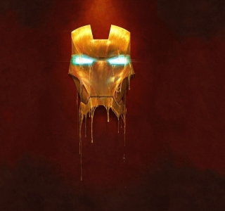 Kostenloses Ironman Logo Wallpaper für iPad Air
