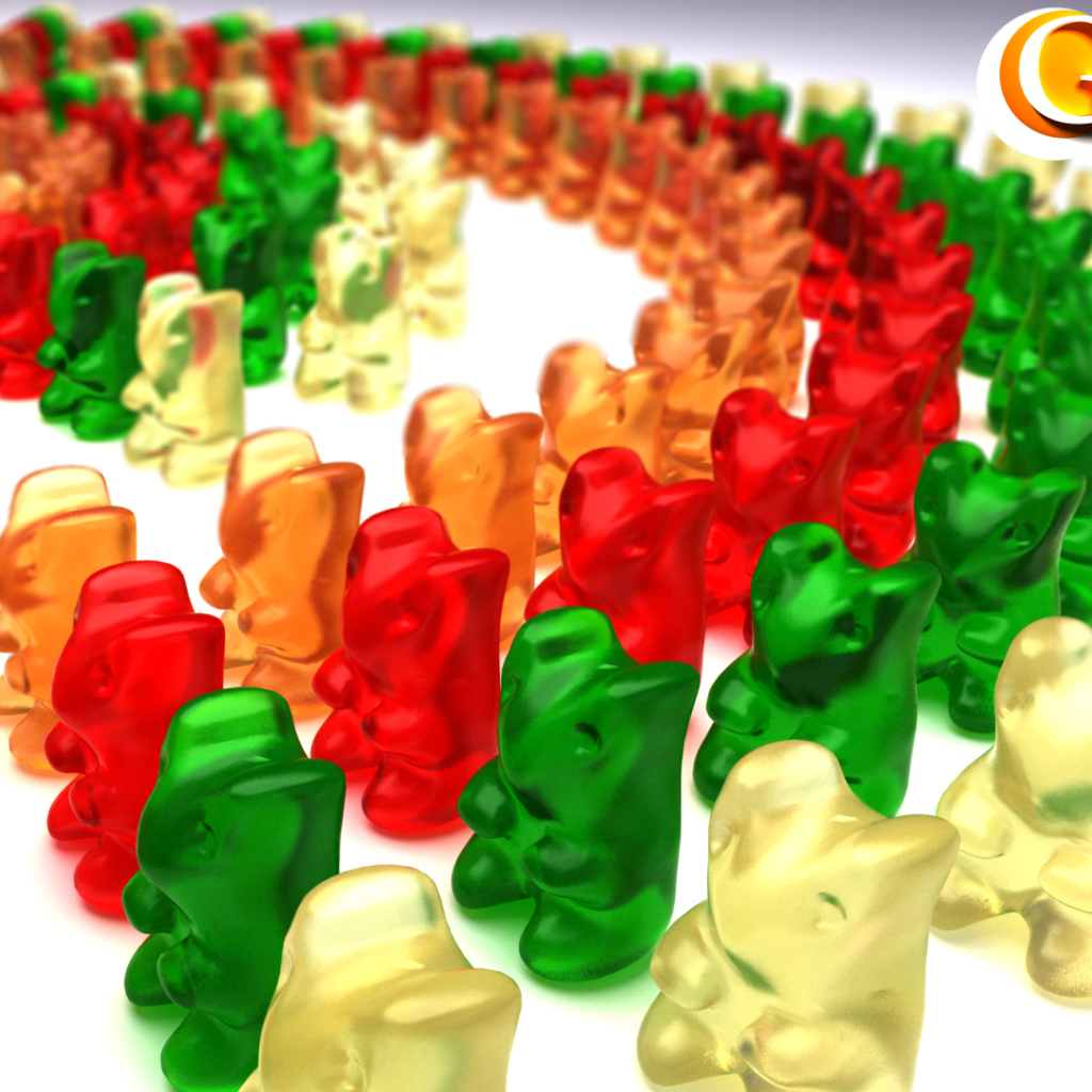 Sfondi Gummy Bears 1024x1024