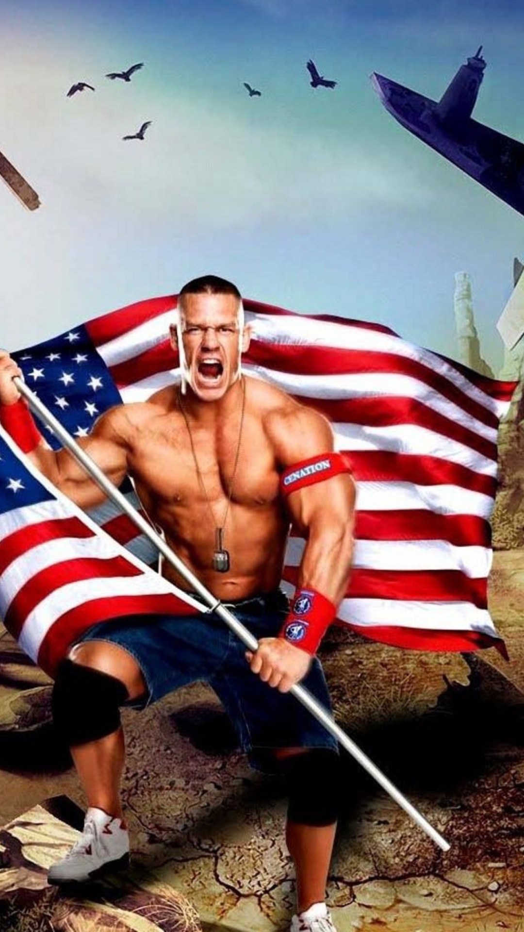 Fondo de pantalla John Cena 1080x1920