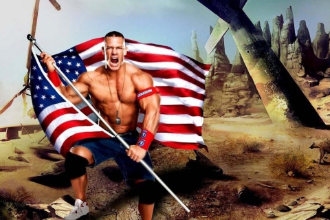 Fondo de pantalla John Cena 480x320