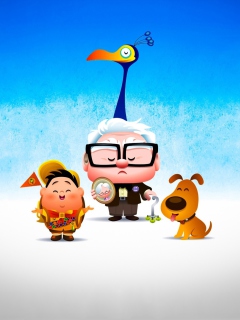 Up Movie Kawaii wallpaper 240x320