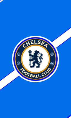 Das Chelsea FC Logo Wallpaper 240x400