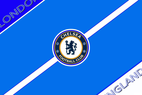 Обои Chelsea FC Logo 480x320