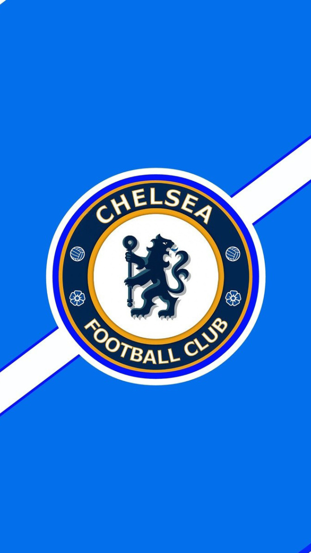 Sfondi Chelsea FC Logo 640x1136