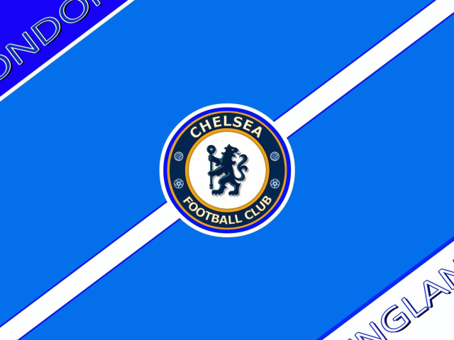 Das Chelsea FC Logo Wallpaper 640x480