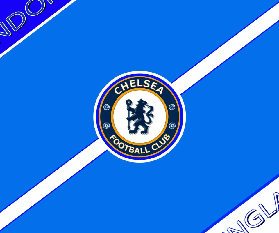 Fondo de pantalla Chelsea FC Logo 960x800