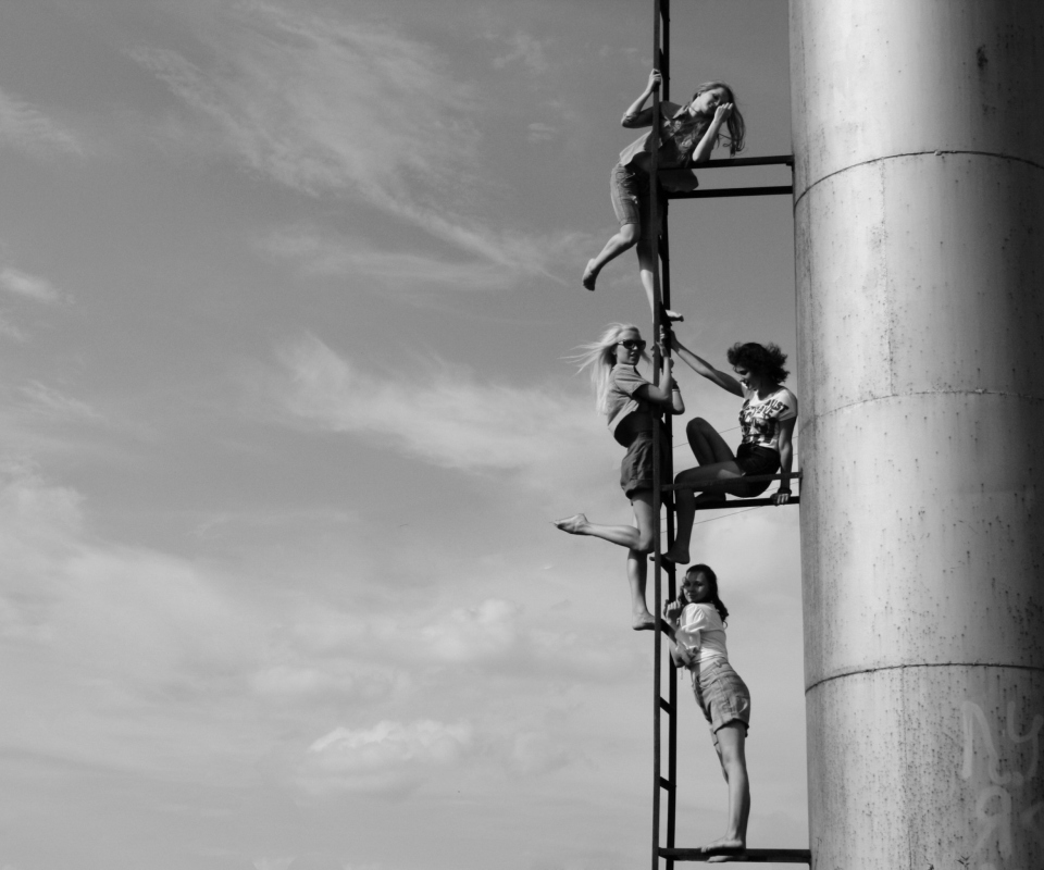 Black And White Fashion Photography screenshot #1 960x800