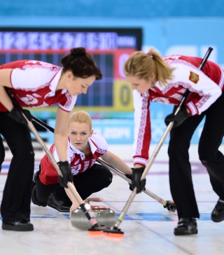 Sochi 2014 Winter Olympics Curling - Obrázkek zdarma pro Nokia C2-03