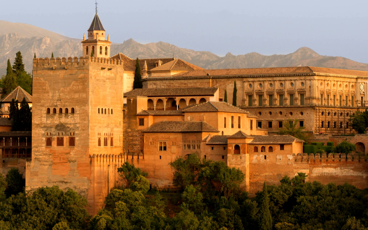 Fondo de pantalla Alhambra of Granada 1280x800