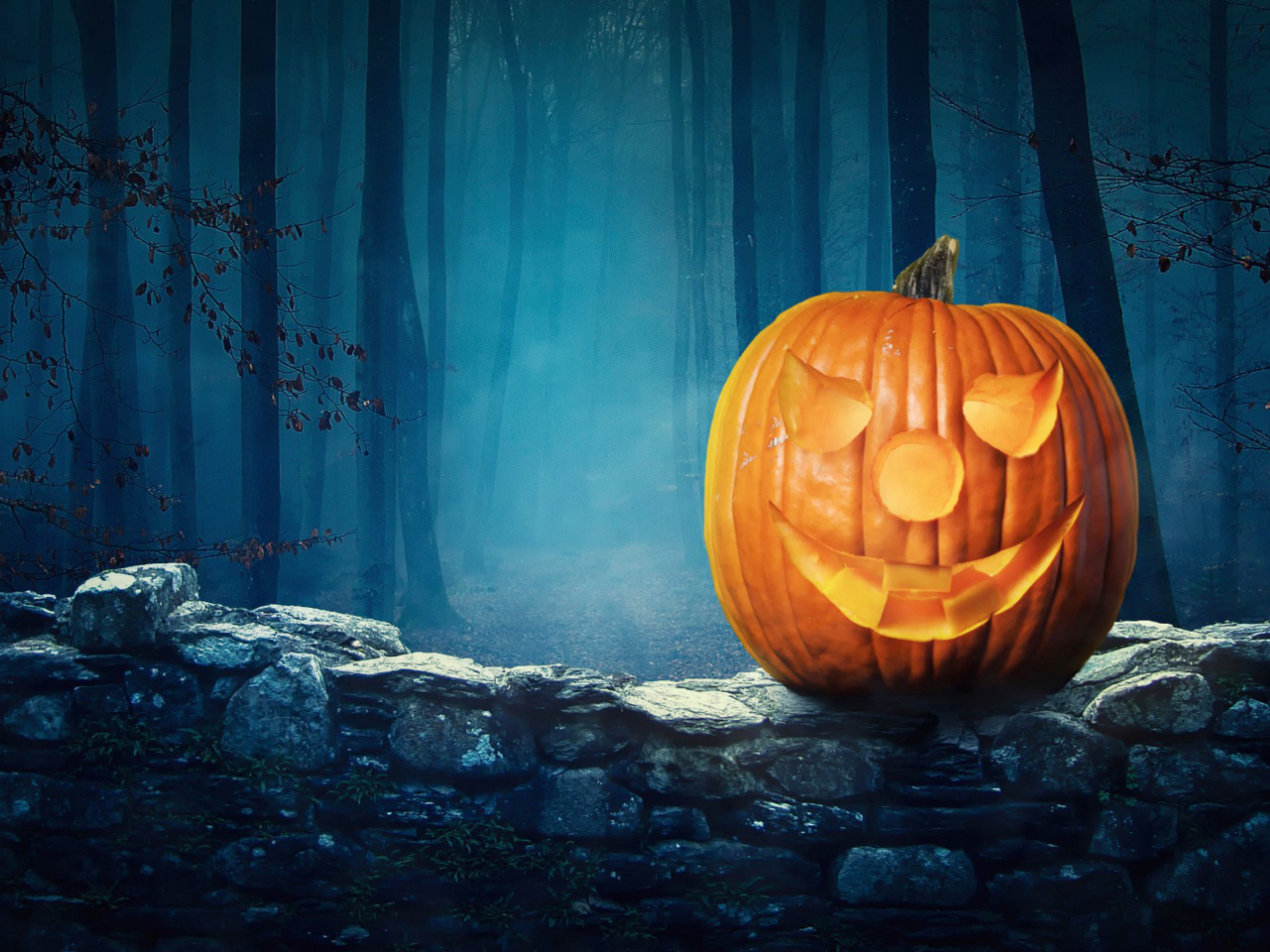 Screenshot №1 pro téma Pumpkin for Halloween 1280x960