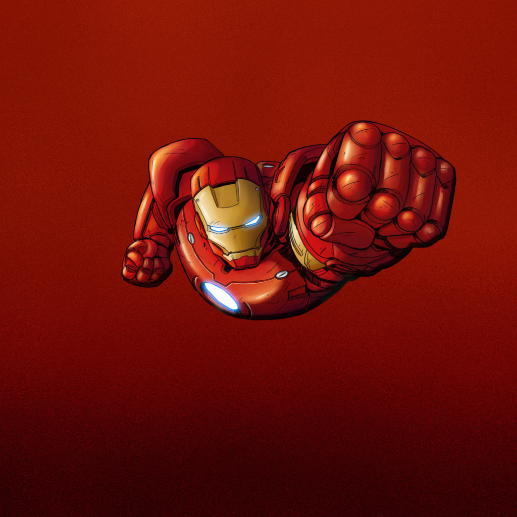 Fondo de pantalla Iron Man Marvel Comics 1024x1024