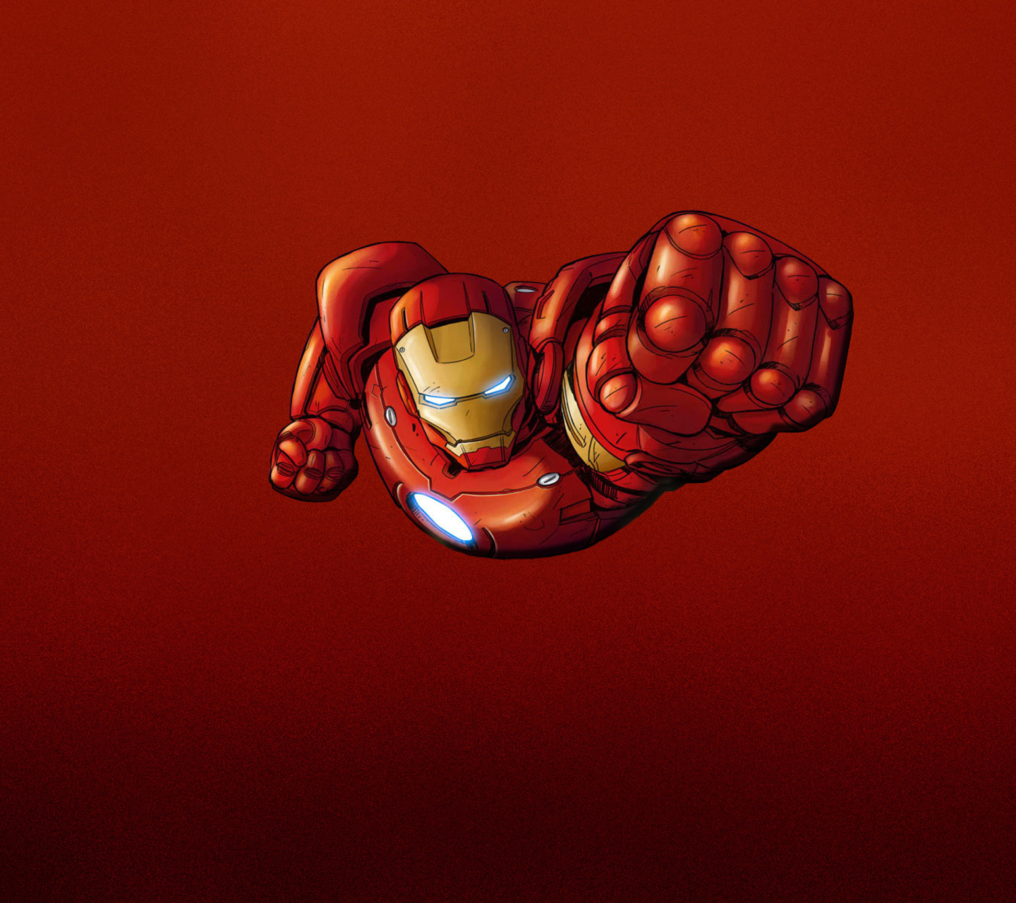 Das Iron Man Marvel Comics Wallpaper 1440x1280