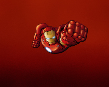 Fondo de pantalla Iron Man Marvel Comics 220x176