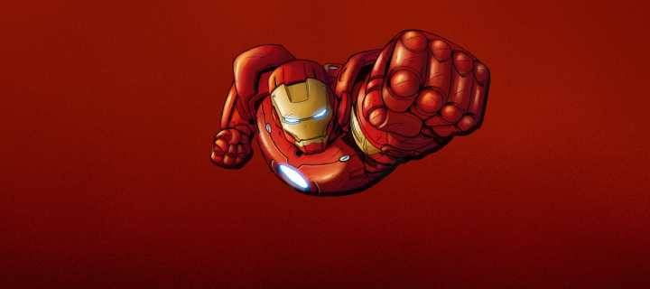 Screenshot №1 pro téma Iron Man Marvel Comics 720x320