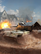 Screenshot №1 pro téma World of tanks, Waffentrager auf E 100 132x176