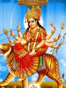 Fondo de pantalla Durga 132x176