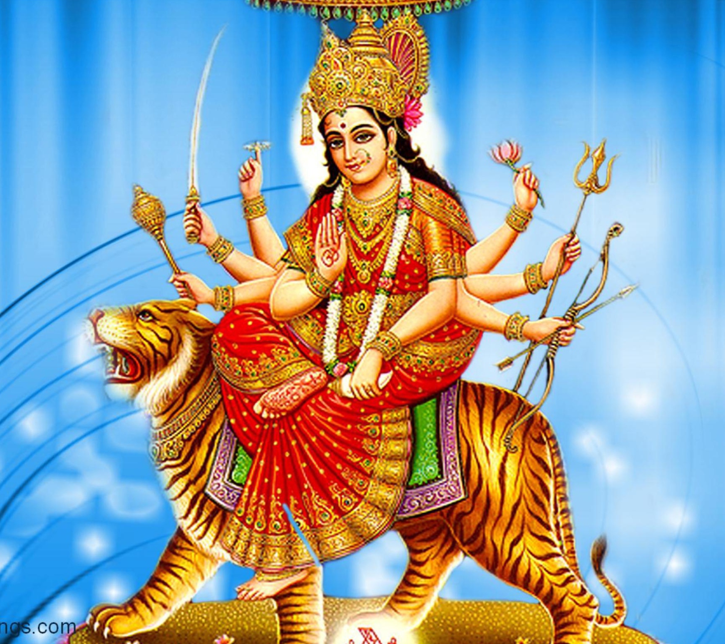 Durga wallpaper 1440x1280