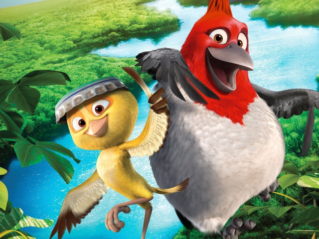 Das Nico & Pedro In Rio 2 Wallpaper 640x480