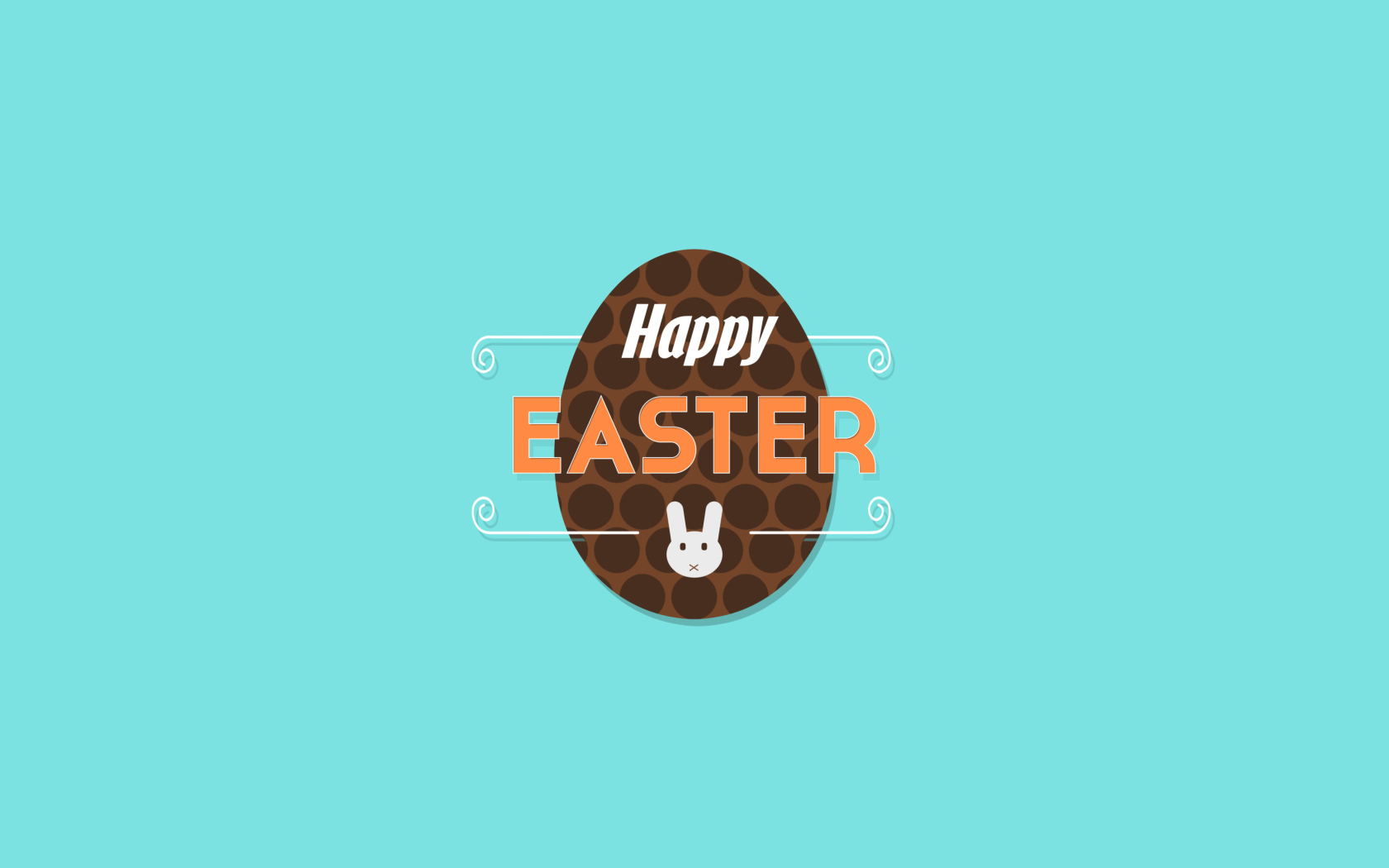 Das Happy Easter Wallpaper 1680x1050