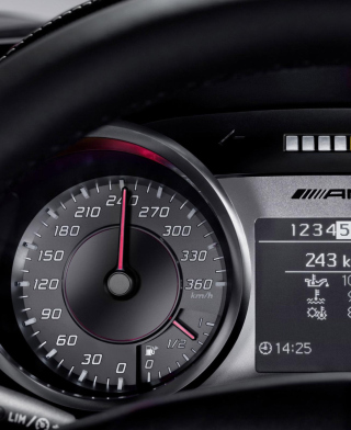 Mercedes AMG Speedometer - Obrázkek zdarma pro iPhone 4