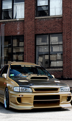 Fondo de pantalla Subaru Legacy Tuning 240x400