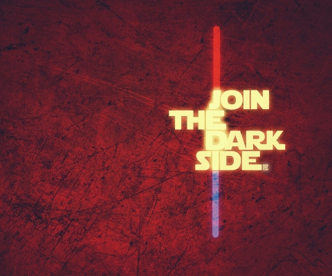 Screenshot №1 pro téma Join The Dark Side 480x400