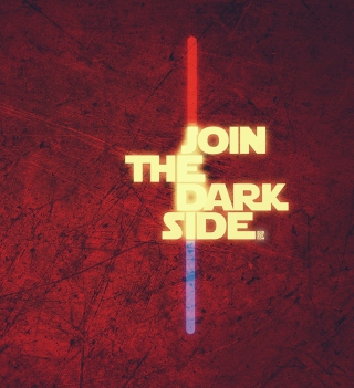 Kostenloses Join The Dark Side Wallpaper für 128x128