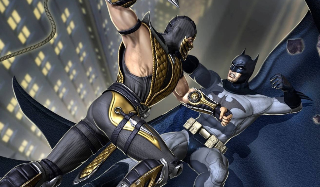 Screenshot №1 pro téma Scorpion Vs Batman 1024x600